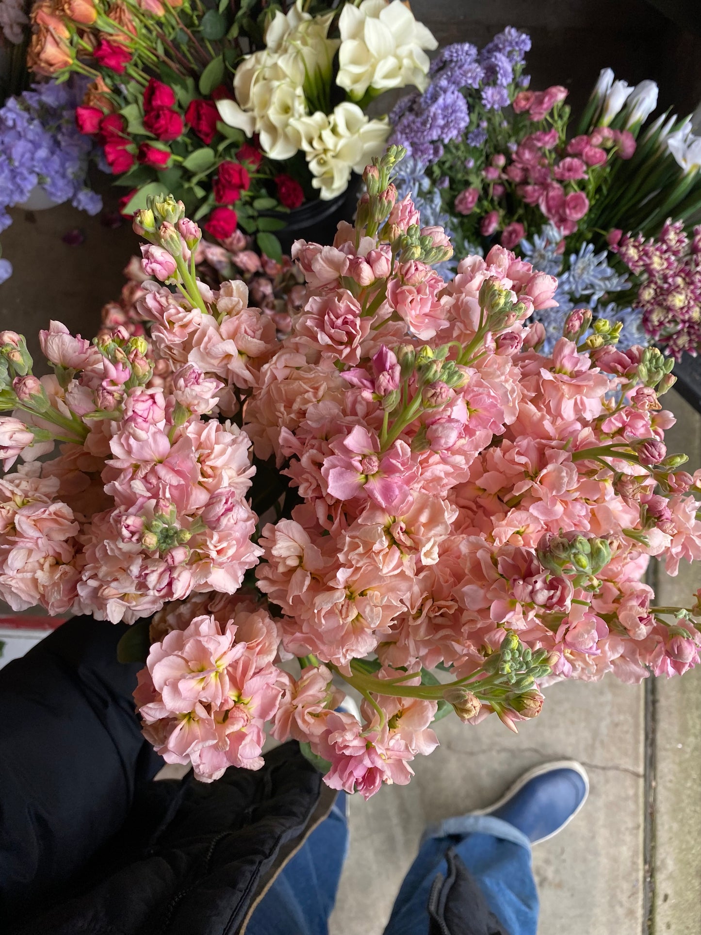 Shades of Pink Hand-tied Bouquet