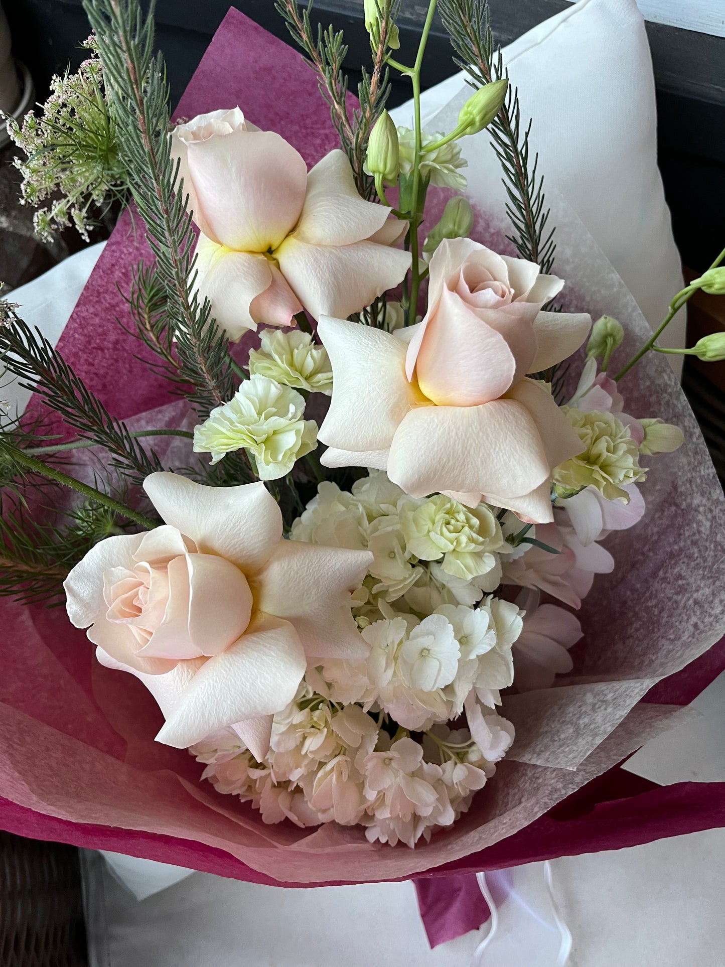 Cupid's Cloud Vase Arrangement