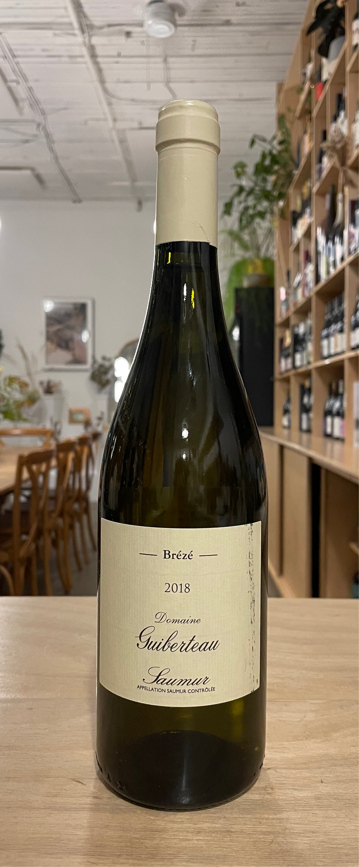 Domaine Guiberteau, Saumur Blanc Brézé, Loire Valley 2018