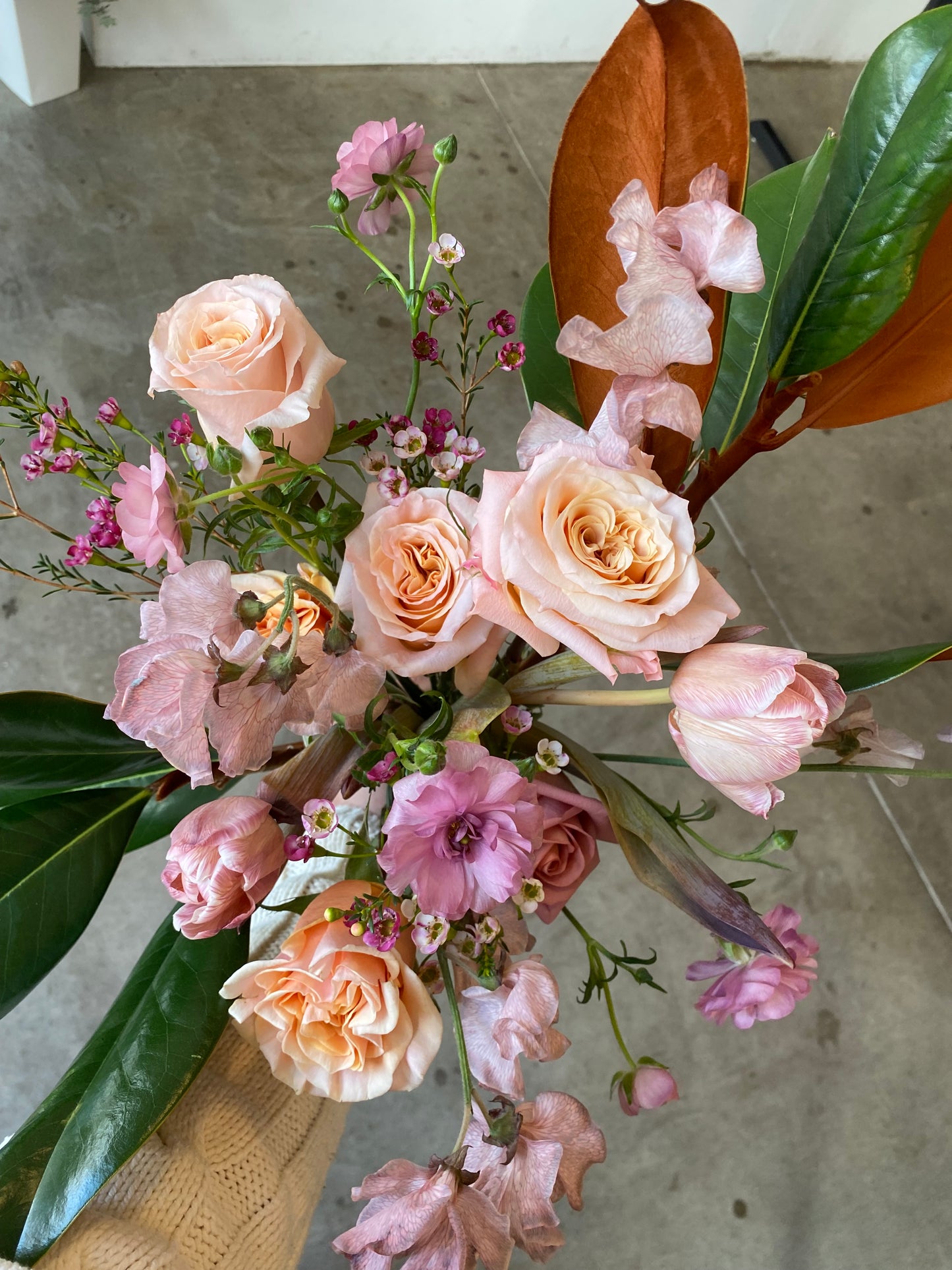 Shades of Pink Hand-tied Bouquet