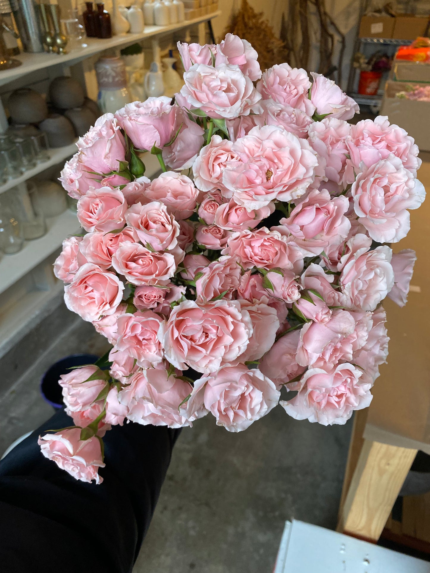 Shades of Pink Hand-tied Bouquet