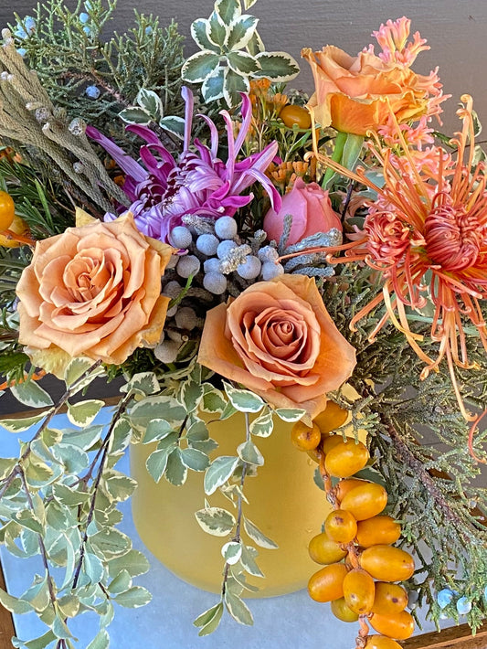 Autumnal Hand-tied Bouquet