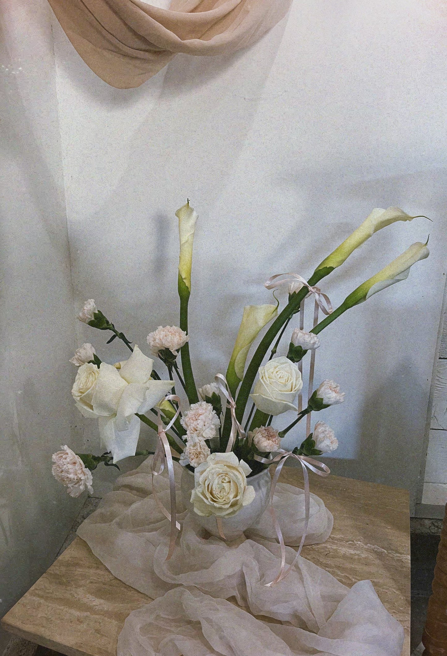 Cupid's Cloud Vase Arrangement